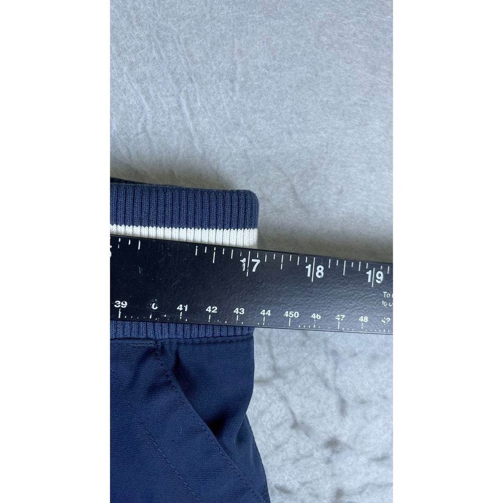 Nike Track Pants Mens XL Navy Blue Good Striped Waist Athletic Swoosh Logo - Picture 6 of 10